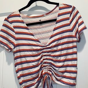 Me to we, short sleeve crop top
